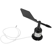 KIMISS Wind Speed Sensor for Ambient Weather, 360 Degree Anemometer with Transmitter, Wind Direction Transducer for Outdoor Use, Accurate Measurement