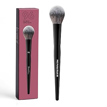 Bueart Design PRO Perfect Blush Makeup Brush 96 with Fluffy Ultra-soft Synthetic Bristles for Blush,Powder